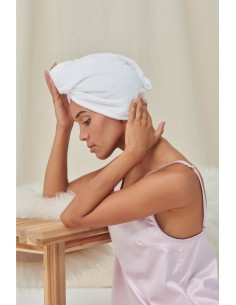 Serviette pour les cheveux...