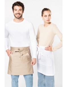 Tablier polycoton mi-long -...