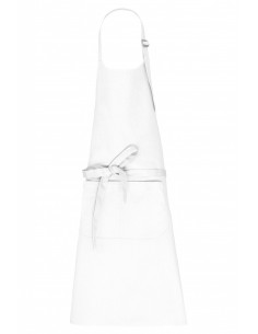 Tablier avec poche en coton...