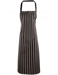 Tablier à bavette rayé - PR110 2