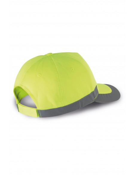 Casquette fluorescente - 5 panneaux - WKP123-Accueil-Alchimistes