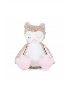 Peluche zippée Chouette -...