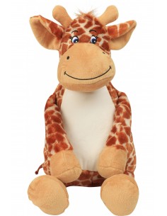 Peluche zippée Giraffe - MM564
