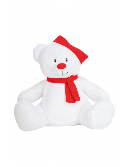 Peluche zippée ours de Noël - MM573-Accueil-Alchimistes