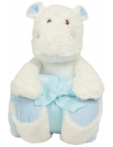 Peluche hippopotame avec couverture - MM606-Accueil-Alchimistes