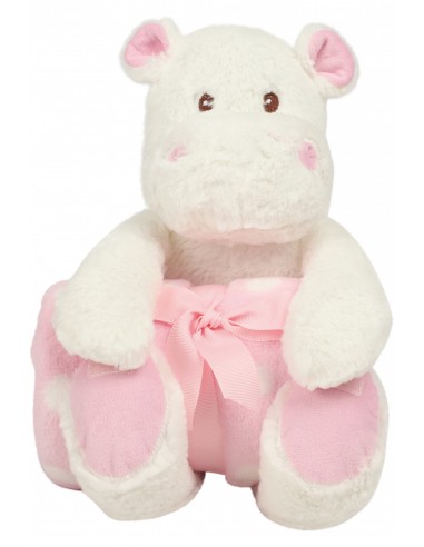 Peluche hippopotame avec couverture - MM606-Accueil-Alchimistes