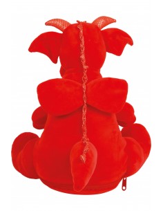 Peluche zippée Dragon - MM559 2