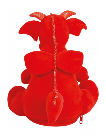 Peluche zippée Dragon - MM559-Accueil-Alchimistes