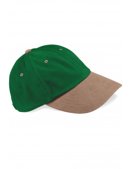 Casquette homme profil bas en coton brossé - 6 panneaux - B57-Accueil-Alchimistes