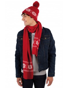 Bonnet de Noël tricoté...