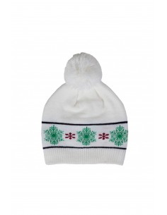 Bonnet motifs de Noël - KP558