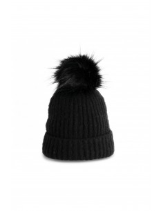 Bonnet femme à pompon - KP551