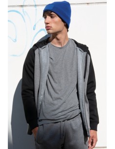 Bonnet recyclé avec patch -...