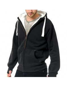 Sweatshirt Sherpa Zip Hoodie