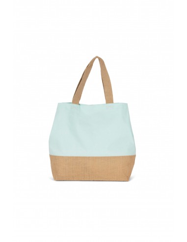 Sac shopping en toiles de coton & jute - KI0235-Accueil-Alchimistes