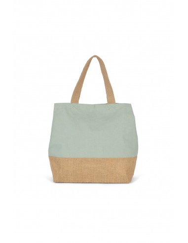 Sac shopping en toiles de coton & jute - KI0235-Accueil-Alchimistes