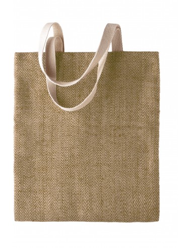 Sac en toile de jute teint 100% naturel - KI0226-Accueil-Alchimistes