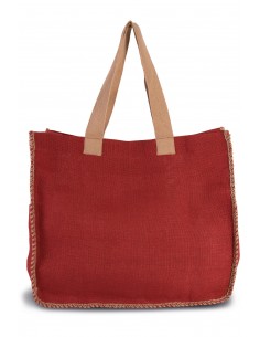 Sac en jute avec coutures...