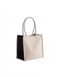 Sac cabas en coton / jute -...