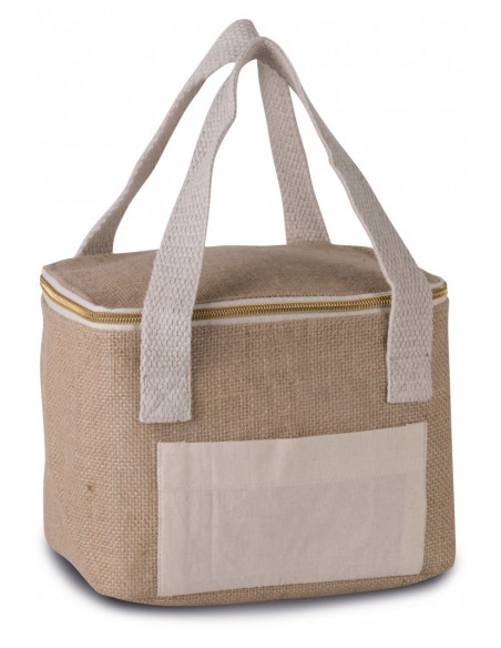 Sac isotherme en jute - petit modèle - KI0352-Accueil-Alchimistes