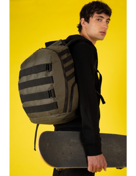 Sac à dos style urbain avec porte-skate - KI0178-Accueil-Alchimistes