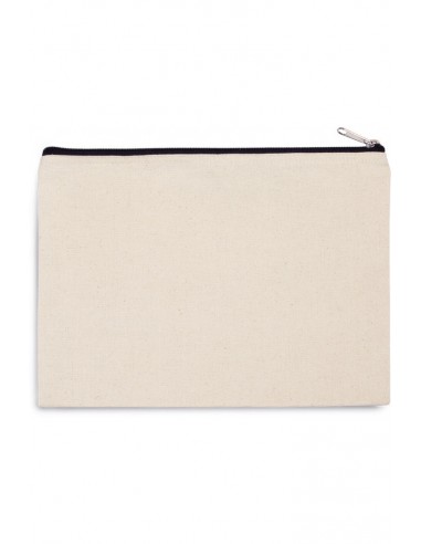 Pochette en coton canvas - grand modèle - KI0722-Accueil-Alchimistes