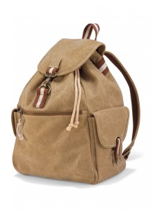 Sac à dos vintage en toile...