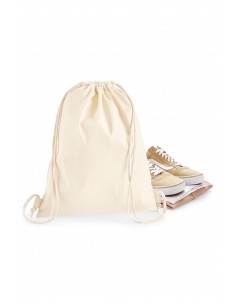 Sac de gym en coton premium...