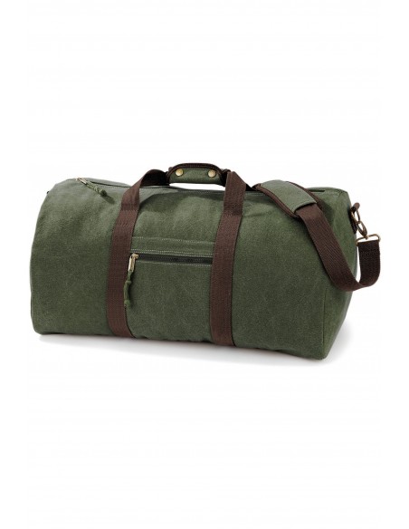 Sac de voyage vintage en toile - QD613-Accueil-Alchimistes