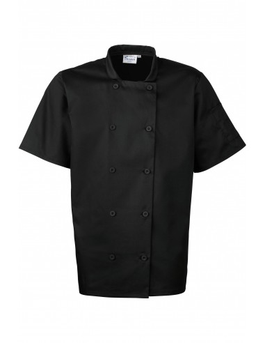 Veste de cuisine manches courtes - PR656-Accueil-Alchimistes