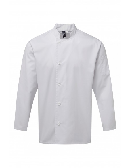 Veste chef cuisinier manches longues "Essential" - PR901-Accueil-Alchimistes