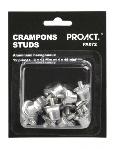 Boîte de 12 crampons alu hexagonaux - PA072-Accueil-Alchimistes