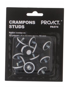 Boîte de 12 crampons nylon...
