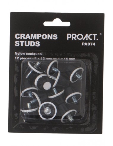 Boîte de 12 crampons nylon coniques - PA074-Accueil-Alchimistes