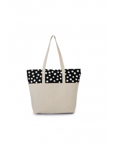 Sac shopping motif pois - KI0286-Accueil-Alchimistes