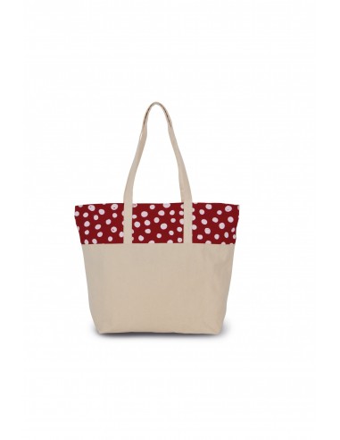 Sac shopping motif pois - KI0286-Accueil-Alchimistes