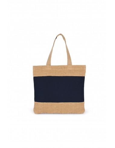 Sac shopping en coton et fils de jute tressée - KI0294-Accueil-Alchimistes