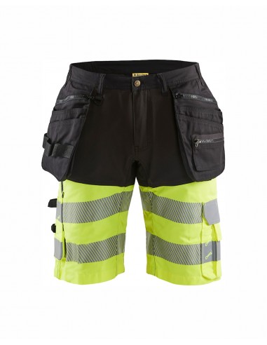 Short Haute-Visibilité Stretch 4d-Accueil-Alchimistes