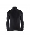Haut De Sous-Vêtements Col Zippé Warm