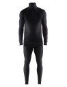 Haut De Sous-Vêtements Col Zippé Warm