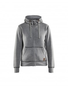 Sweat Zippé À Capuche Femme