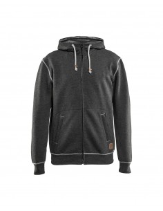 Sweat Zippé À Capuche