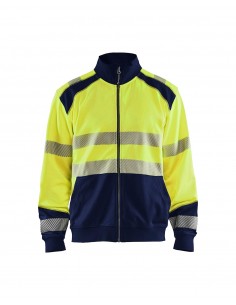 Sweat Zippé Haute-Visibilité
