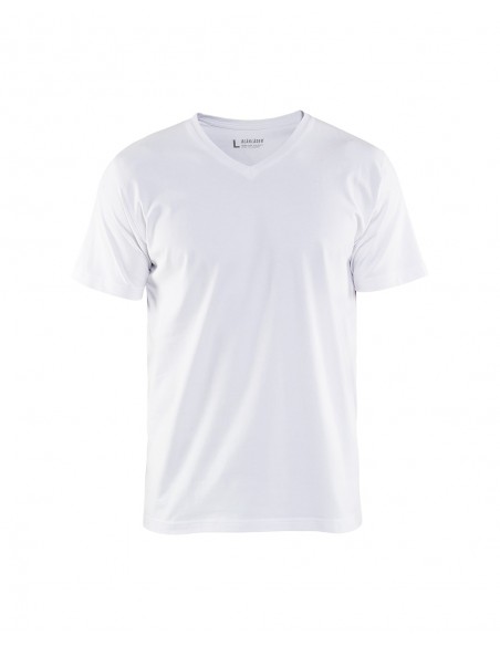 T-Shirt Col V-Accueil-Alchimistes