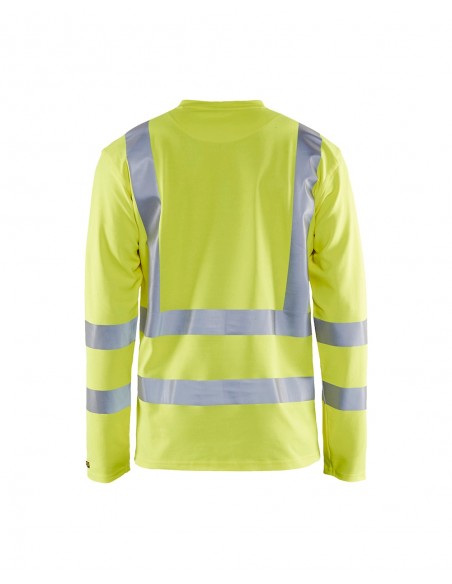 T-Shirt Manches Longues Col V Haute-Visibilité Anti-Uv-Accueil-Alchimistes