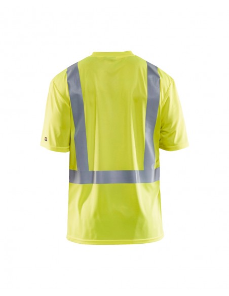 T-Shirt Col V Haute-Visibilité Anti-UV Anti-Odeur-Accueil-Alchimistes