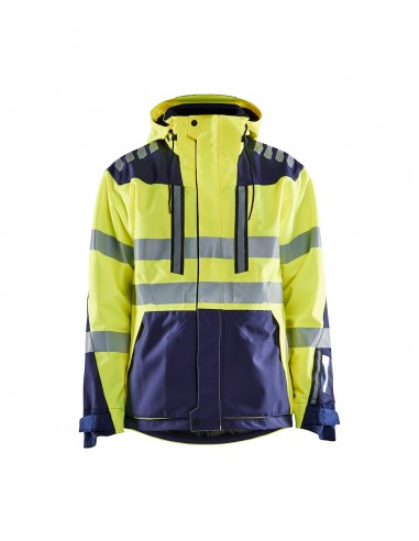 Veste Hardshell Stretch 2D Haute-Visibilité-Accueil-Alchimistes