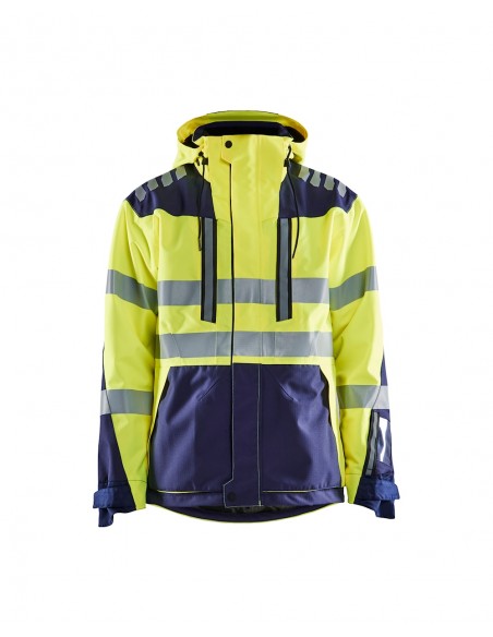 Veste Hardshell Stretch 2D Haute-Visibilité-Accueil-Alchimistes