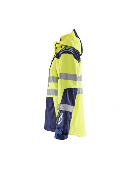 Veste Hardshell Stretch 2D Haute-Visibilité-Accueil-Alchimistes