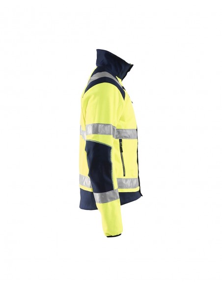 Veste Polaire Coupe-Vent Haute-Visibilité-Accueil-Alchimistes